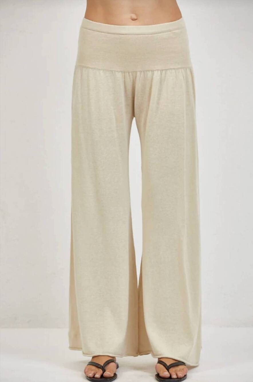 NEW A.REN seraphine pants in beige